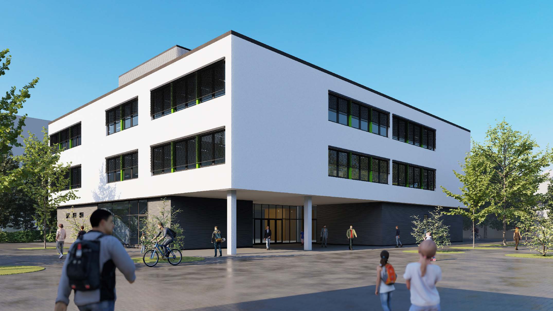 Entwurf Erweiterungsbau