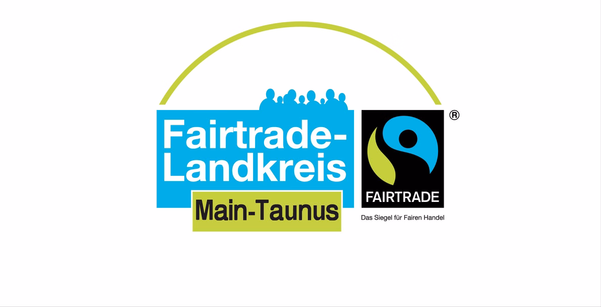 Logo des Fairtrade Landkreises Main-Taunus