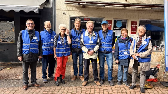 Präventionsrat Rückblicke - Infostand der Hofheimer SfS auf dem Gallusmarkt 2026