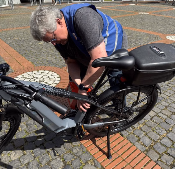 Präventionsrat Rückblick - Hattersheimer Sicherheitsberatungen mit Fahrradcodierungen 2025