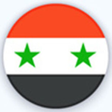 die syrische Flagge.