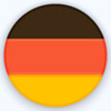 die deutsche Flagge.