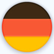 die deutsche Flagge.