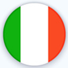 die italienische Flagge.