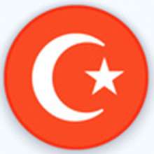 die türkische Landesflagge