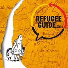 das Titelblatt des Refugee Guides.