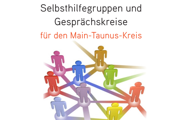 Ausschnitt des Titelbilds der Broschüre Selbsthilfegruppen und Gesprächskreise