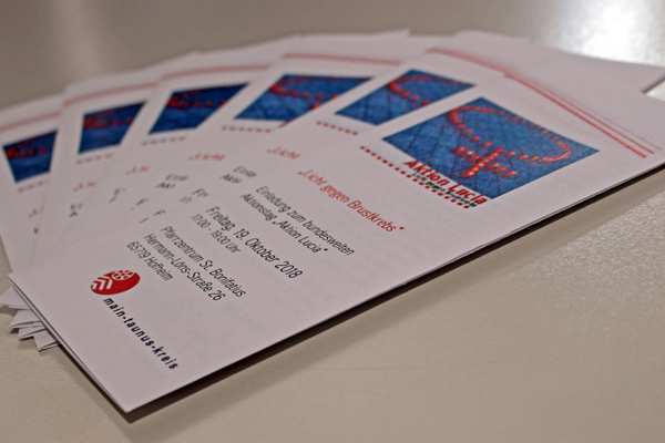 Flyer der Aktion Lucia