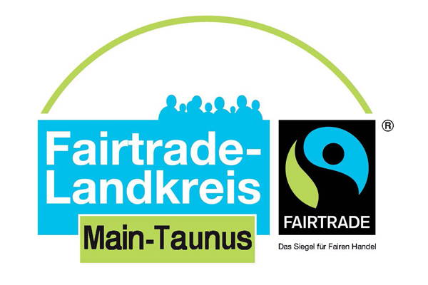 Logo des Fairtrade-Landkreises Main-Taunus