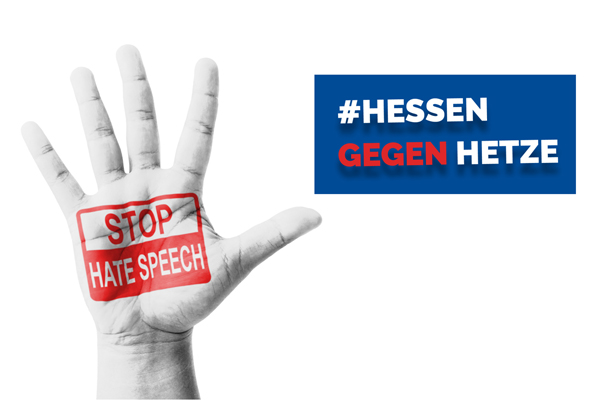 Titelbild der Plattform Hessen gegen Hetze
