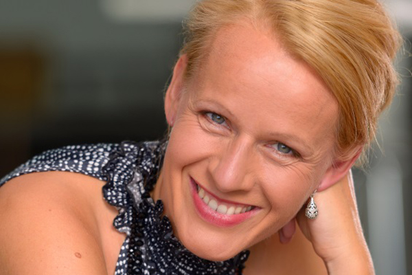 das Portrait einer Frau