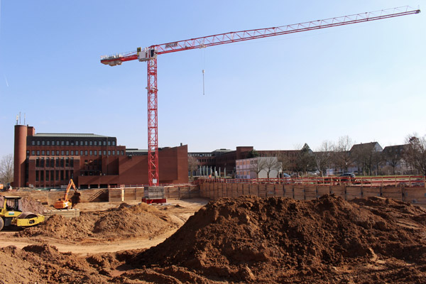 eine Baustelle