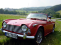 Rotes Auto auf einer Wiese | Copyright: Teilnehmer Rotes Auto auf einer Wiese