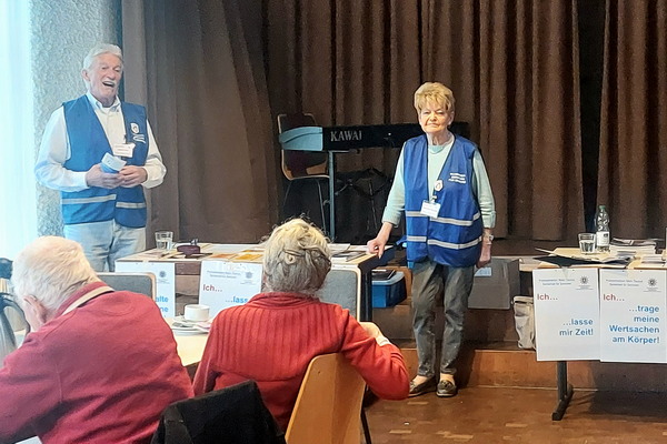 Präventionsrat Rückblick - Kelkheimer Sicherheitsberater informieren in der Evangelischen Kirchengemeinde Fischbach über Sicherheit im Alter