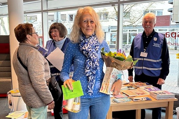 Präventionsrat Rückblicke - Informationsstand der Sicherheitsberater in der Nassauische Sparkasse in Kelkheim 2026