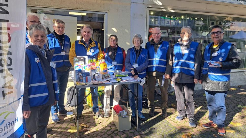 Präventionsrat Rückblicke - Hofheimer Gallusmarkt mit Informationen der Sicherheitsberater für Senioren 2025
