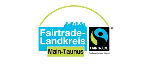 Logo des Fairtrade Landkreises Main-Taunus