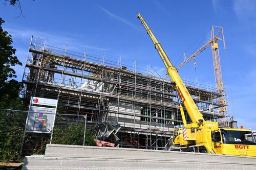 Baustelle Heinrich-Böll-Schule
