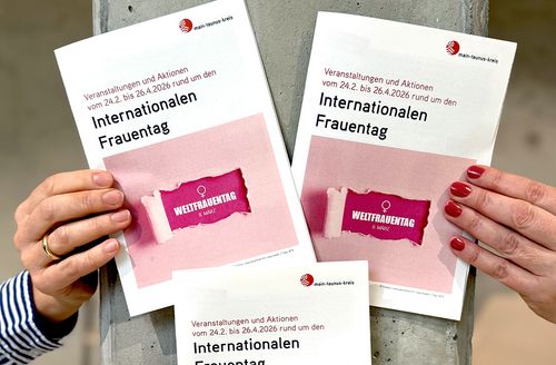 Programmflyer zum Frauentag 2026