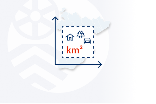 Karte vom Landkreis