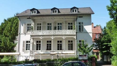 Villa Nassovia Mendelssohn in Bad Soden von außen 